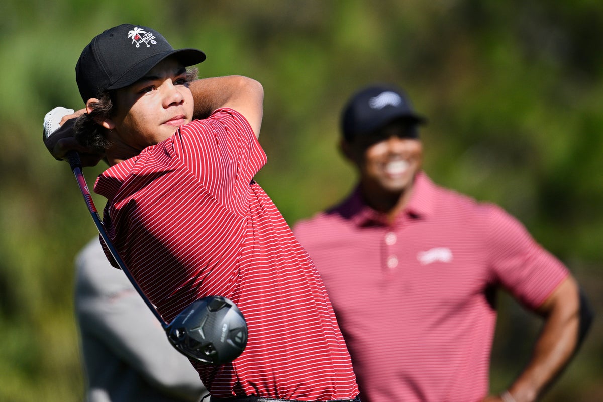 Tiger Woods’ son Charlie claims biggest win of career so far