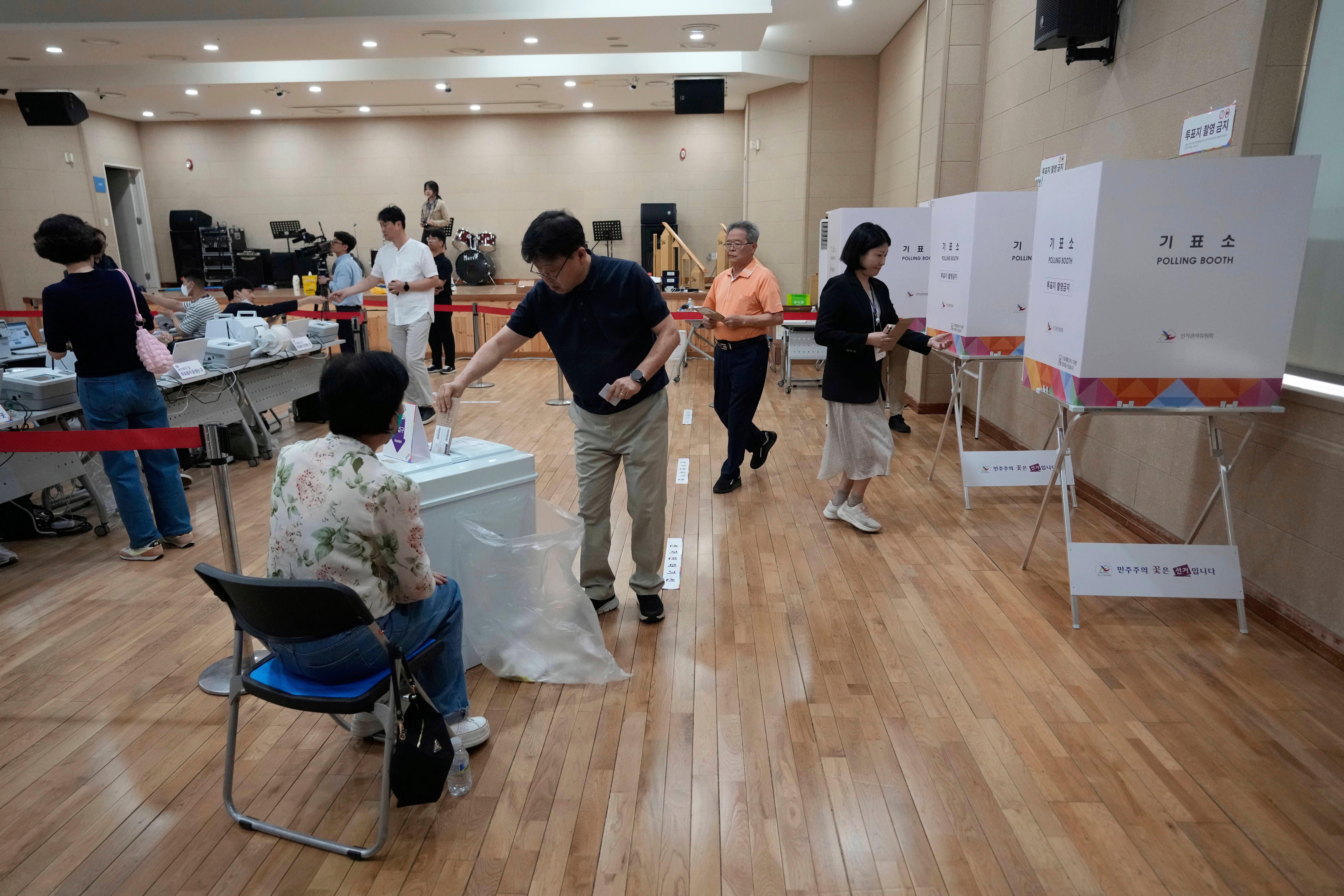 South Korea has over 44 million eligible voters