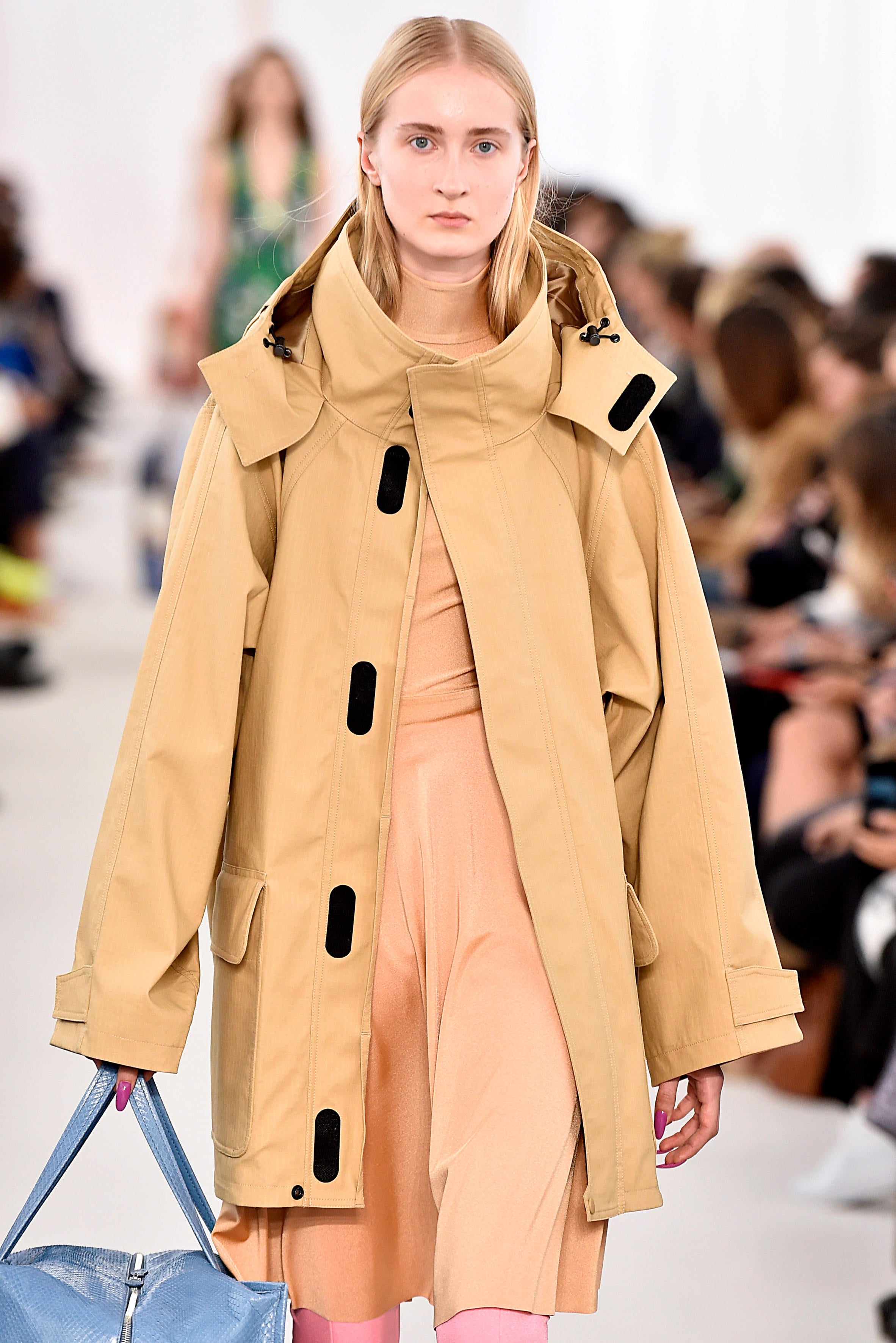 Balenciaga debuted parkas and dadcore on the runway in 2017 (Alamy/PA)