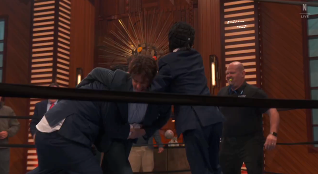 <p>John Mulaney fight three teenage boys on Everybody’s Live with John Mulaney </p>