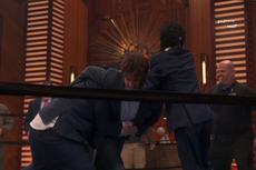 John Mulaney fights three teenage boys in finale of live Netflix talk show