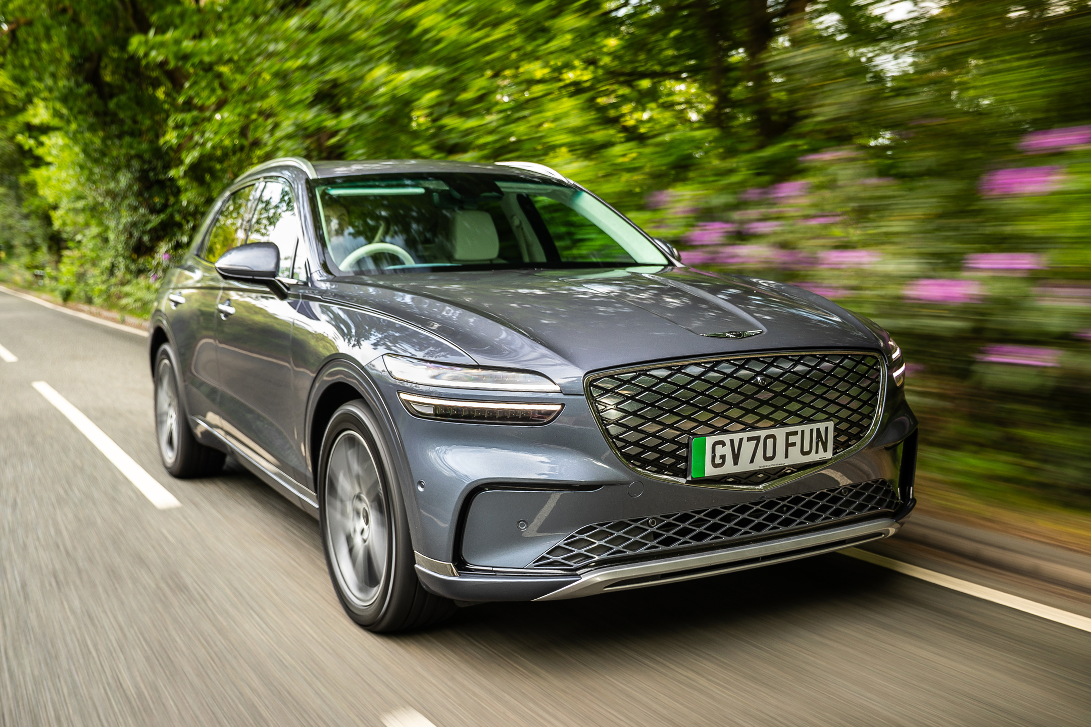 Despite the so-so range, the GV70 offers great efficiency and trustworthy range readouts.