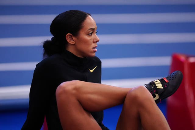 Katarina Johnson-Thompson is sidelined with a minor injury (David Davies/PA)