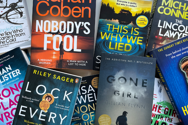 <p>The final edit covers different subgenres, from psychological to crime thrillers</p>