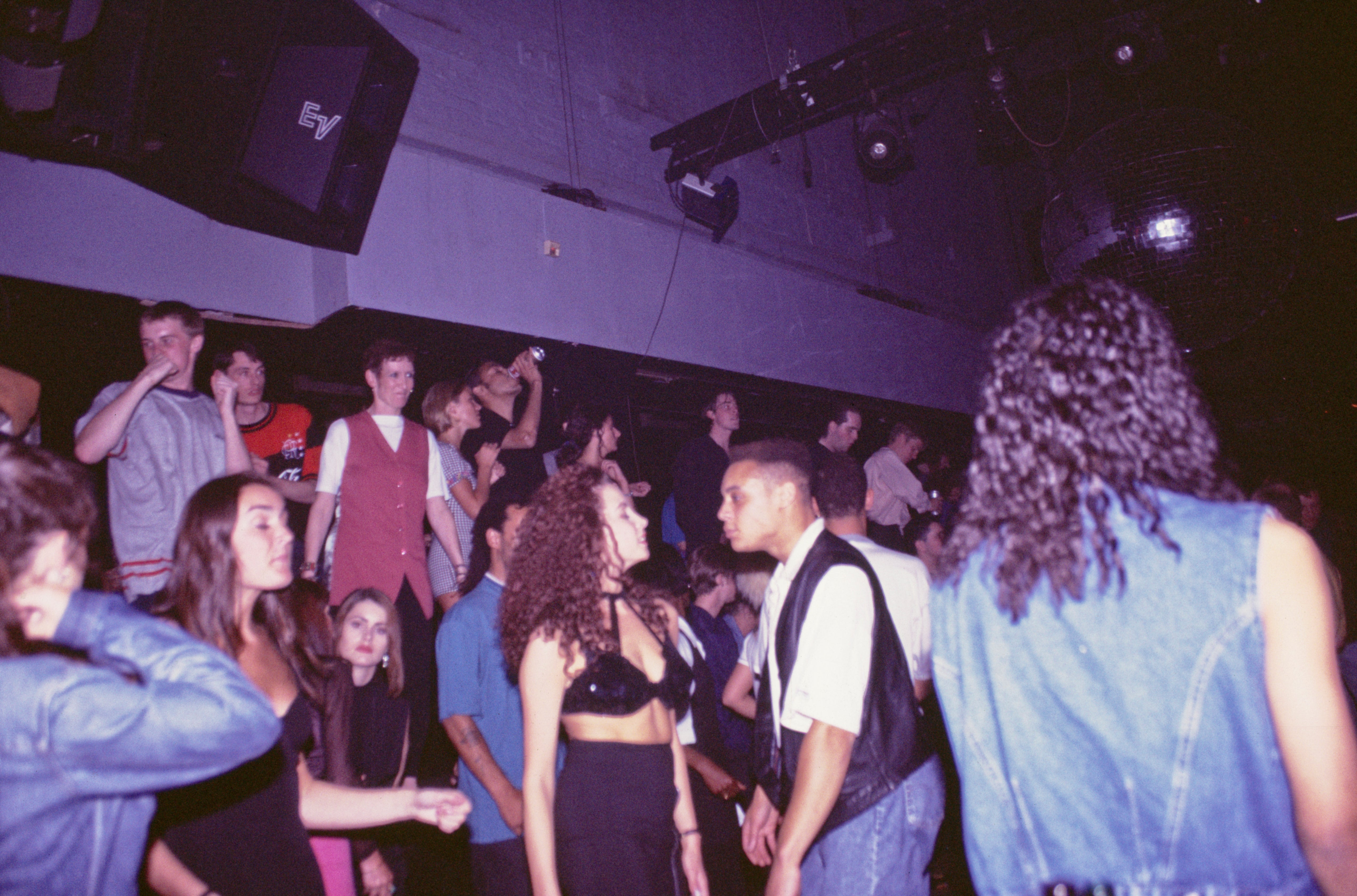 Clubbers at The Hacienda, Manchester, circa 1995