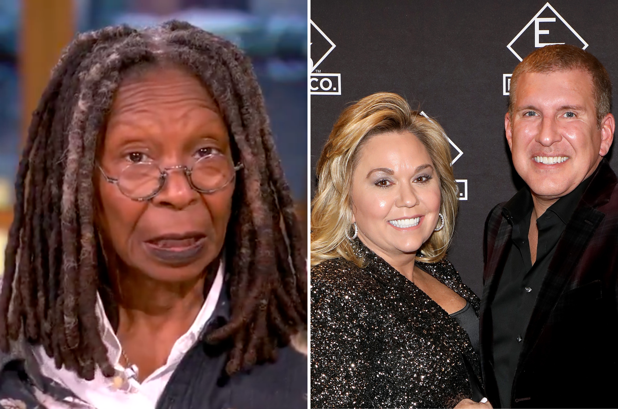 Whoopi Goldberg addressed the eyebrow-raising pardons of the Chrisleys on ‘The View’