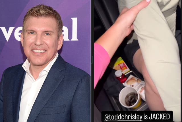 <p>Savannah Chrisley posted the video on Instagram following her father’s release from a Florida prison, with the caption ‘@toddchrisley is Jacked.’ Todd Chrisley, 57, asked his daughter, 27, to ‘feel that muscle.’</p>