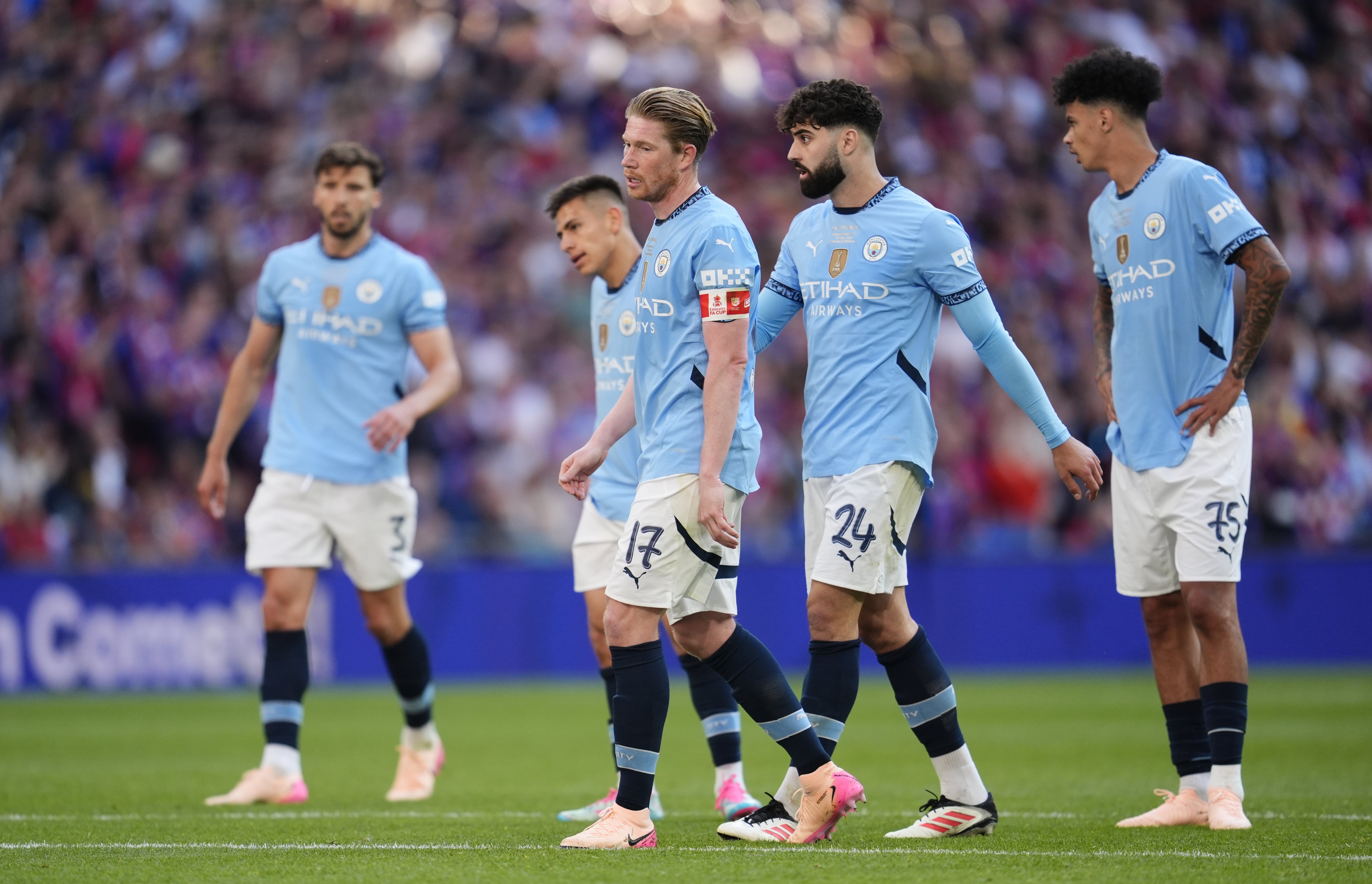 Manchester City endured a difficult campaign
