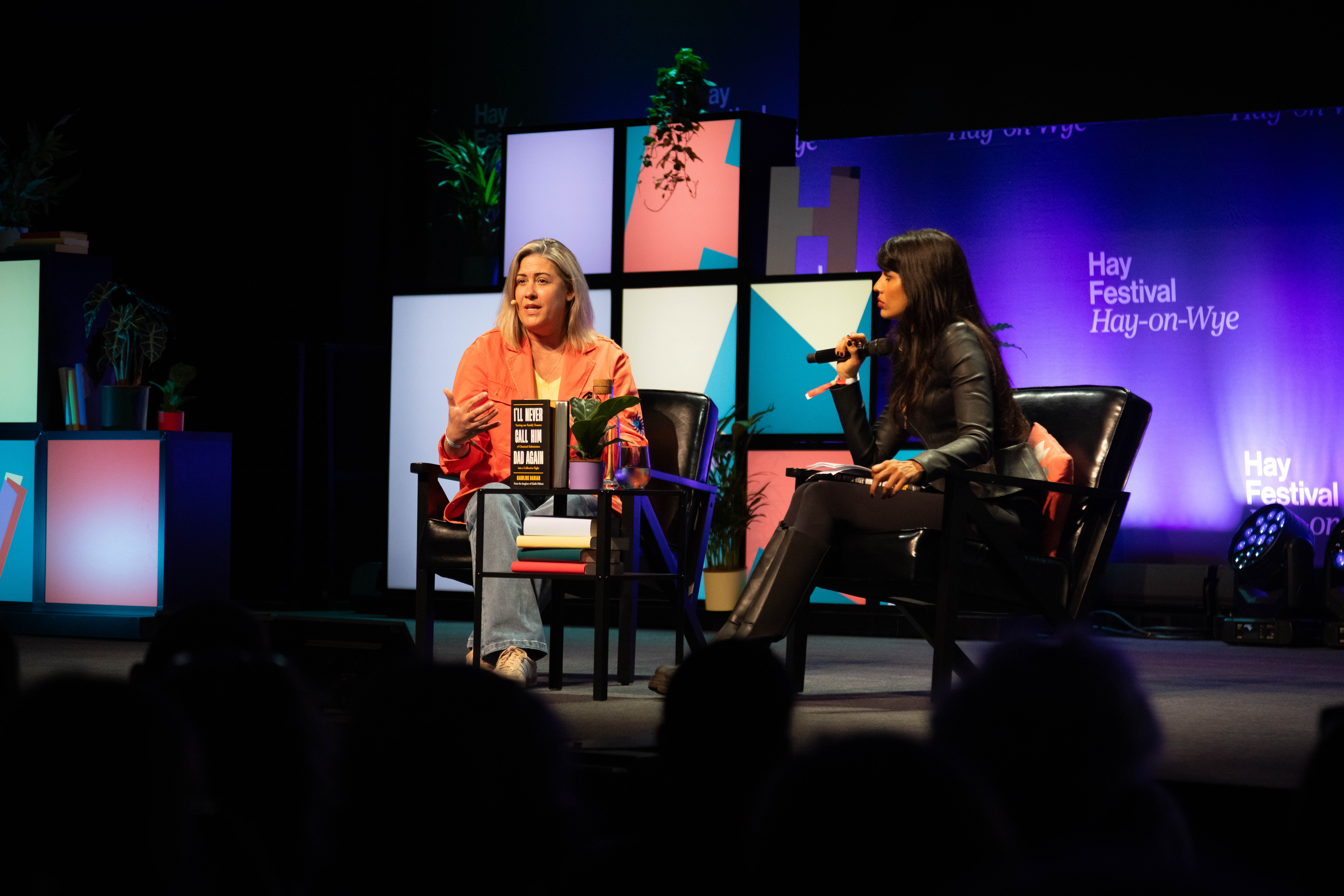 Author and activist Caroline Darian spoke to Jameela Jamil at Hay Festival