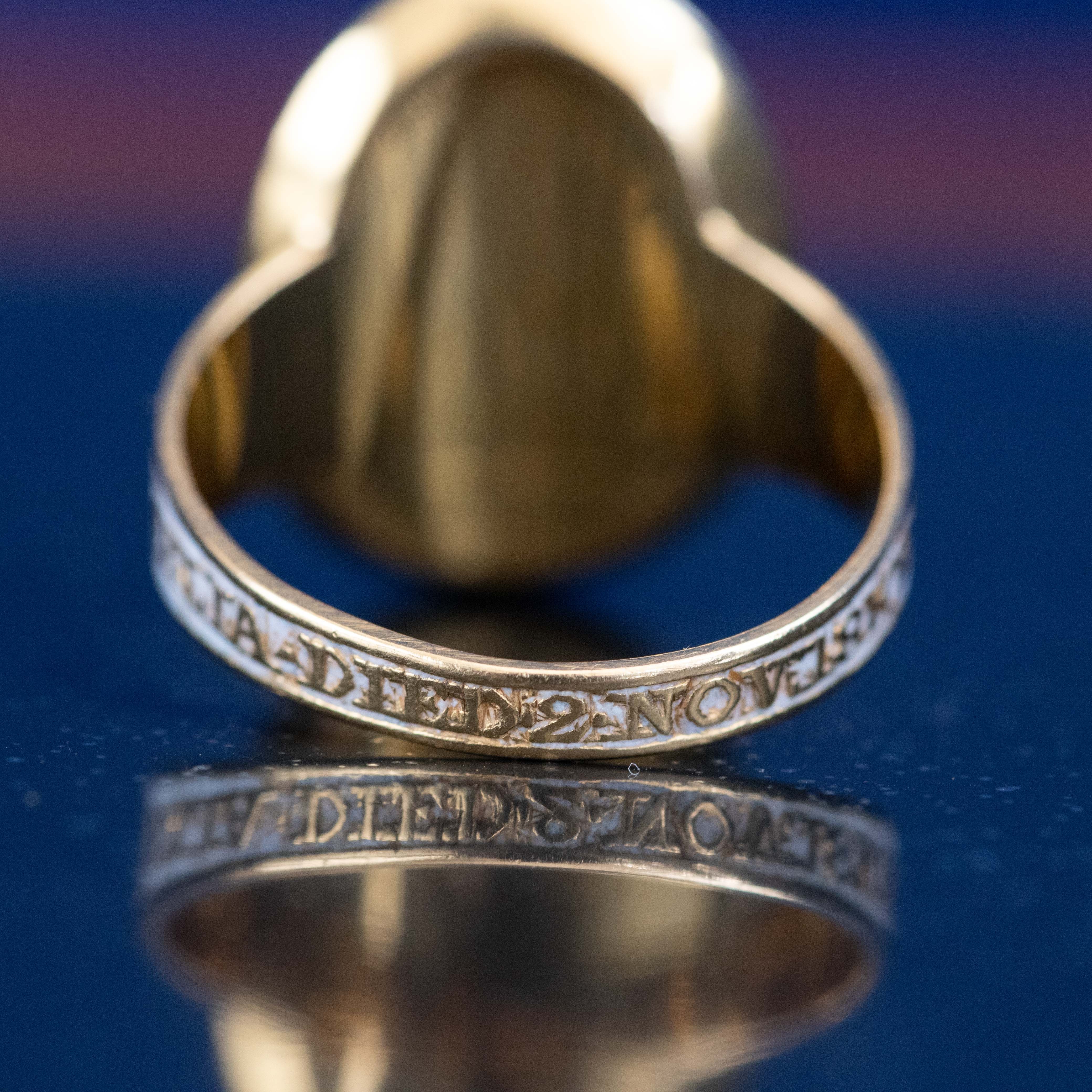 The ring dates back to the early 19th century (Hansons Auctioneers/PA)