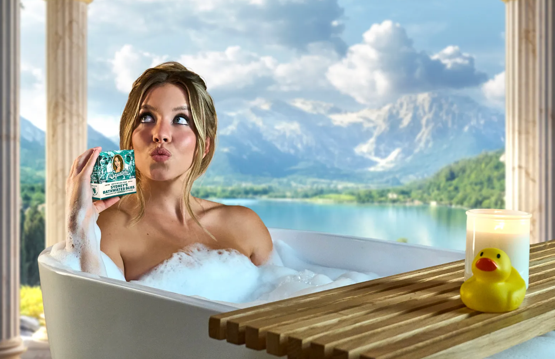 Sweeney’s ‘Bathwater Bliss’ soap will be available for purchase in limited numbers from June 6