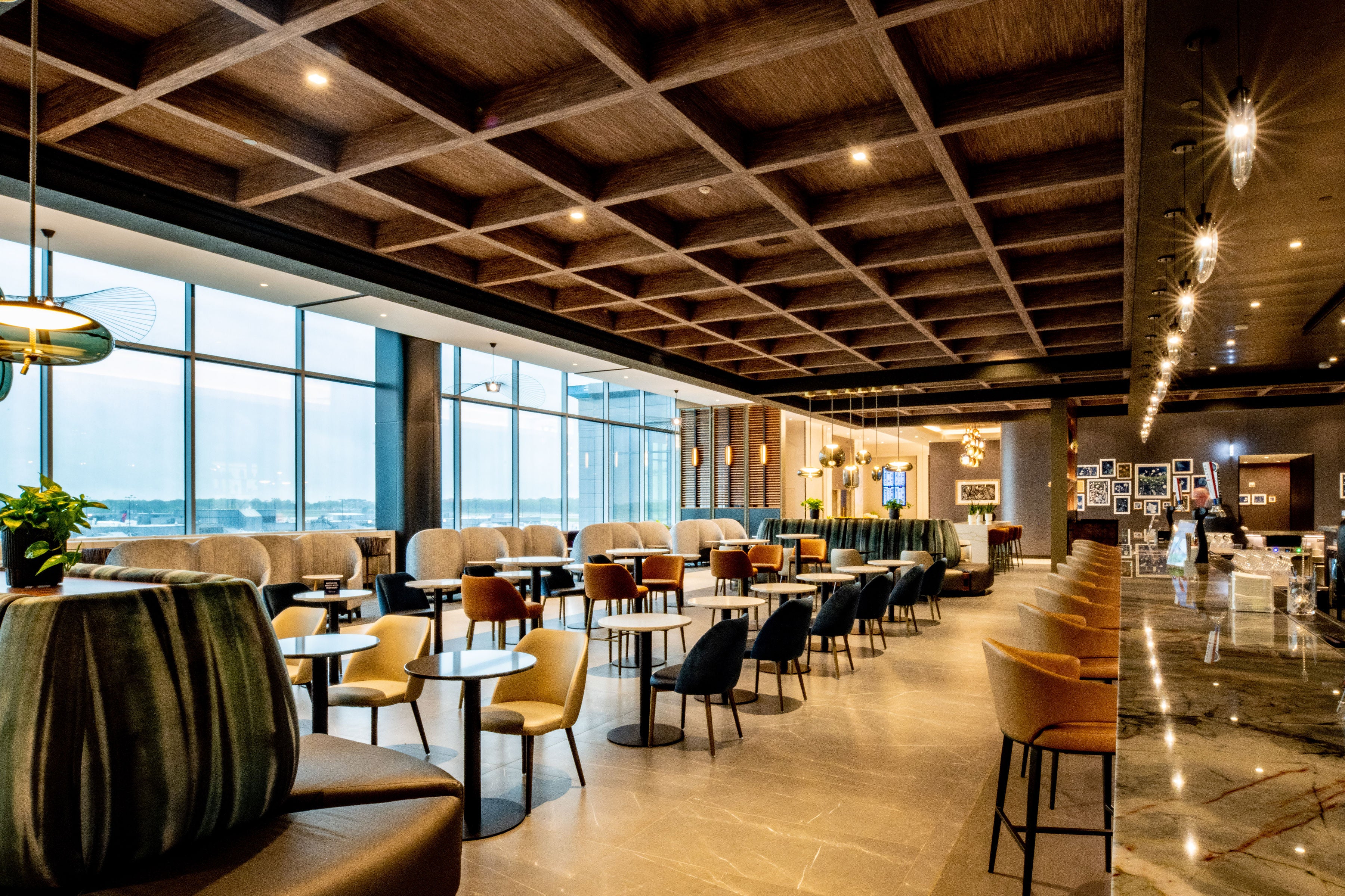 The brand-new soccer-pitch-sized Delta Sky Club lounge at Hartsfield-Jackson Atlanta comes highly recommended