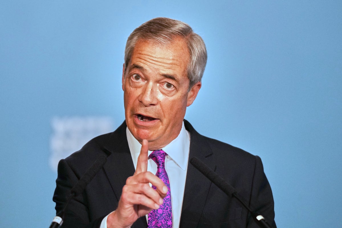 Nigel Farage accused of following ‘Trumpian playbook’ on abortion