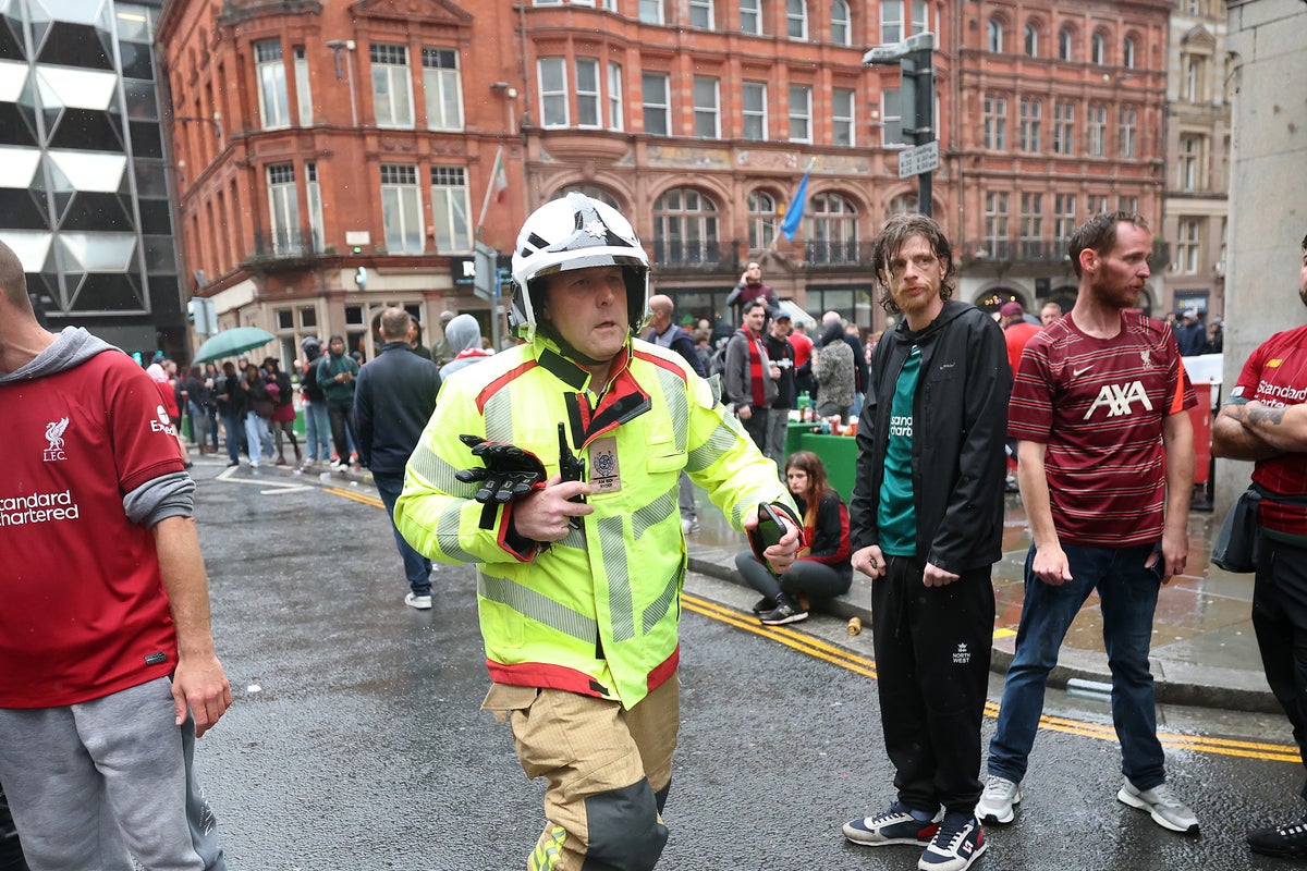Heroic firefighter tells of chaos at scene of Liverpool parade crash