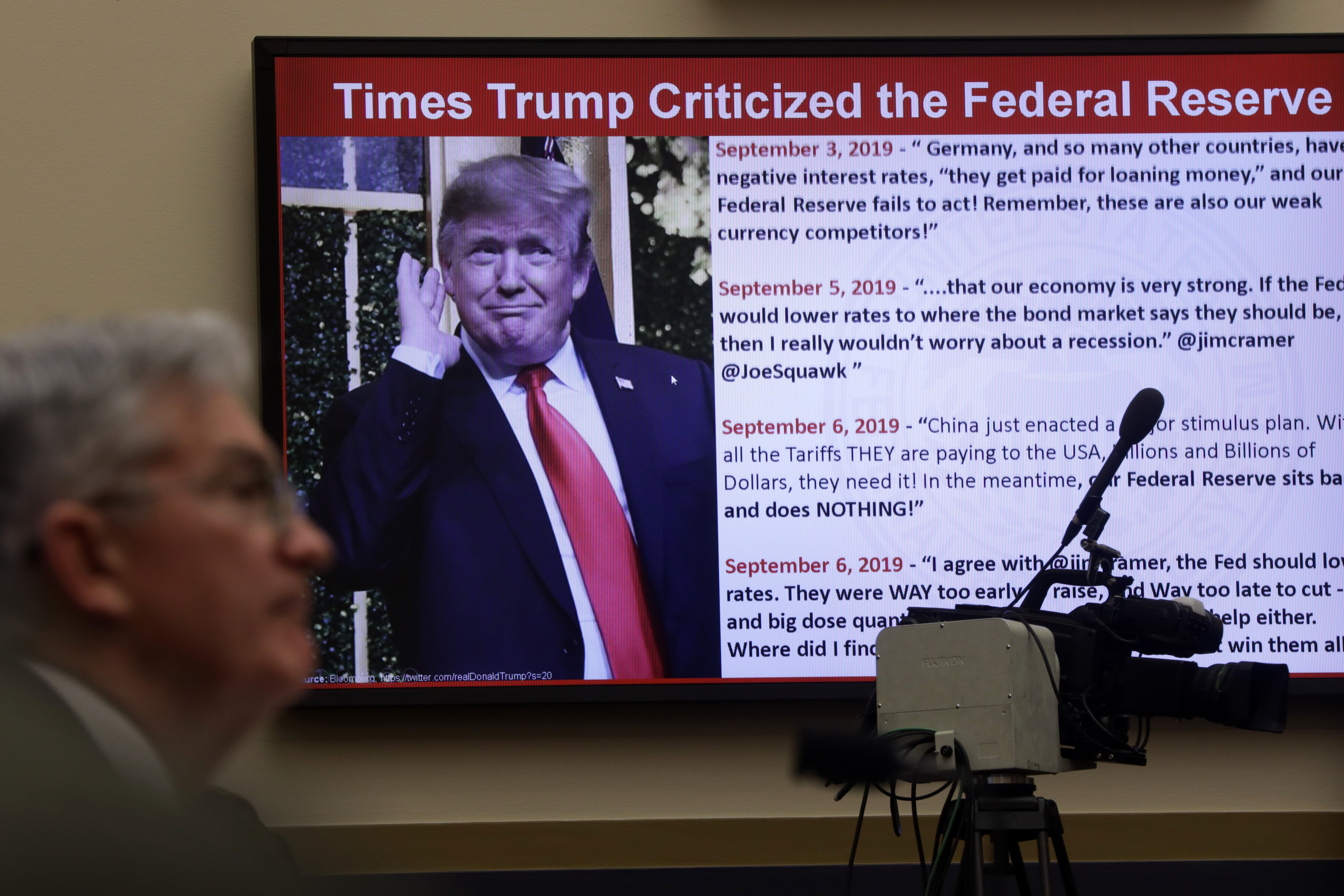 Trump recently said he has