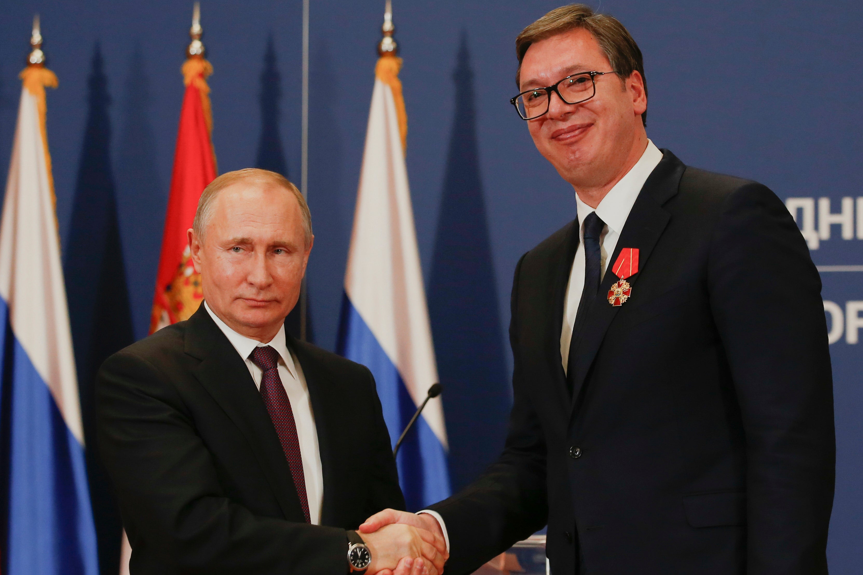 Serbia Russia Ukraine Arms
