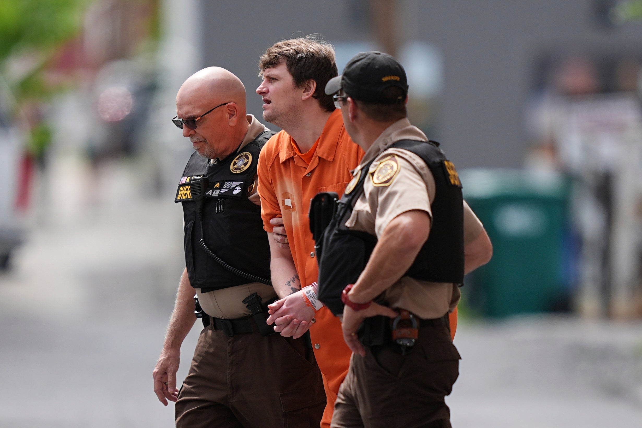 <p>Campus Sexual AssaSexual assault suspect Ian Cleary departs from the Adams County Court House in Gettysburg, Pa., Thursday, May 29, 2025. (AP Photo/Matt Rourke)</p>