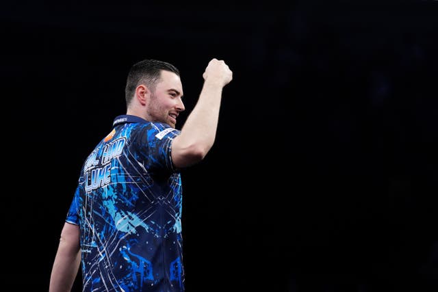 <p>Luke Humphries won the Premier League after beating Luke Littler in the final (John Walton/PA)</p>