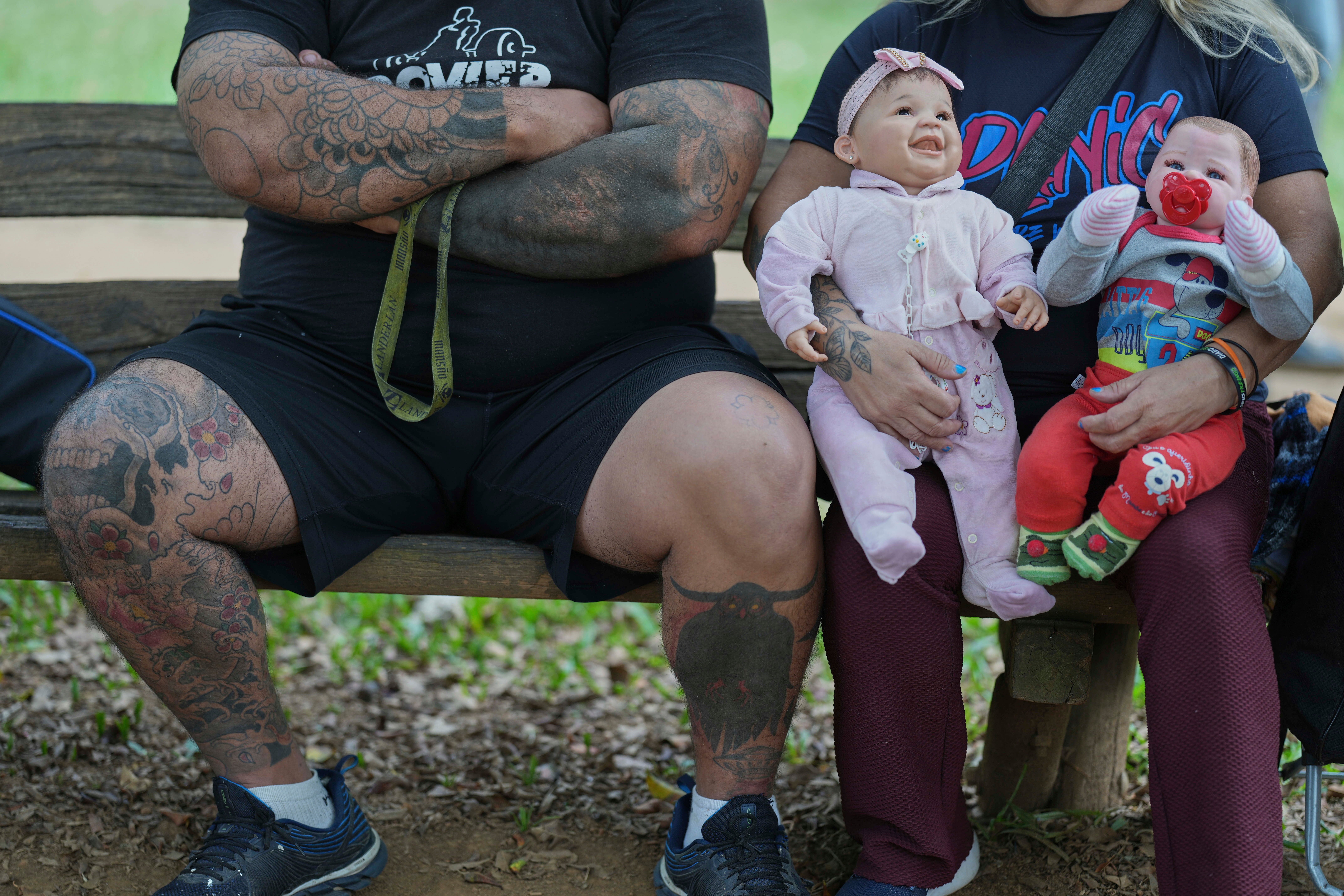 APTOPIX Brazil Reborn Babydolls