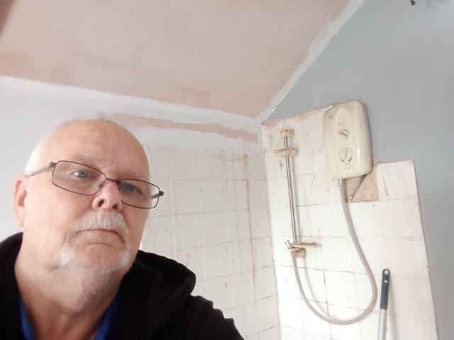 <p>Eric says his house has been left in a ‘right state’</p>