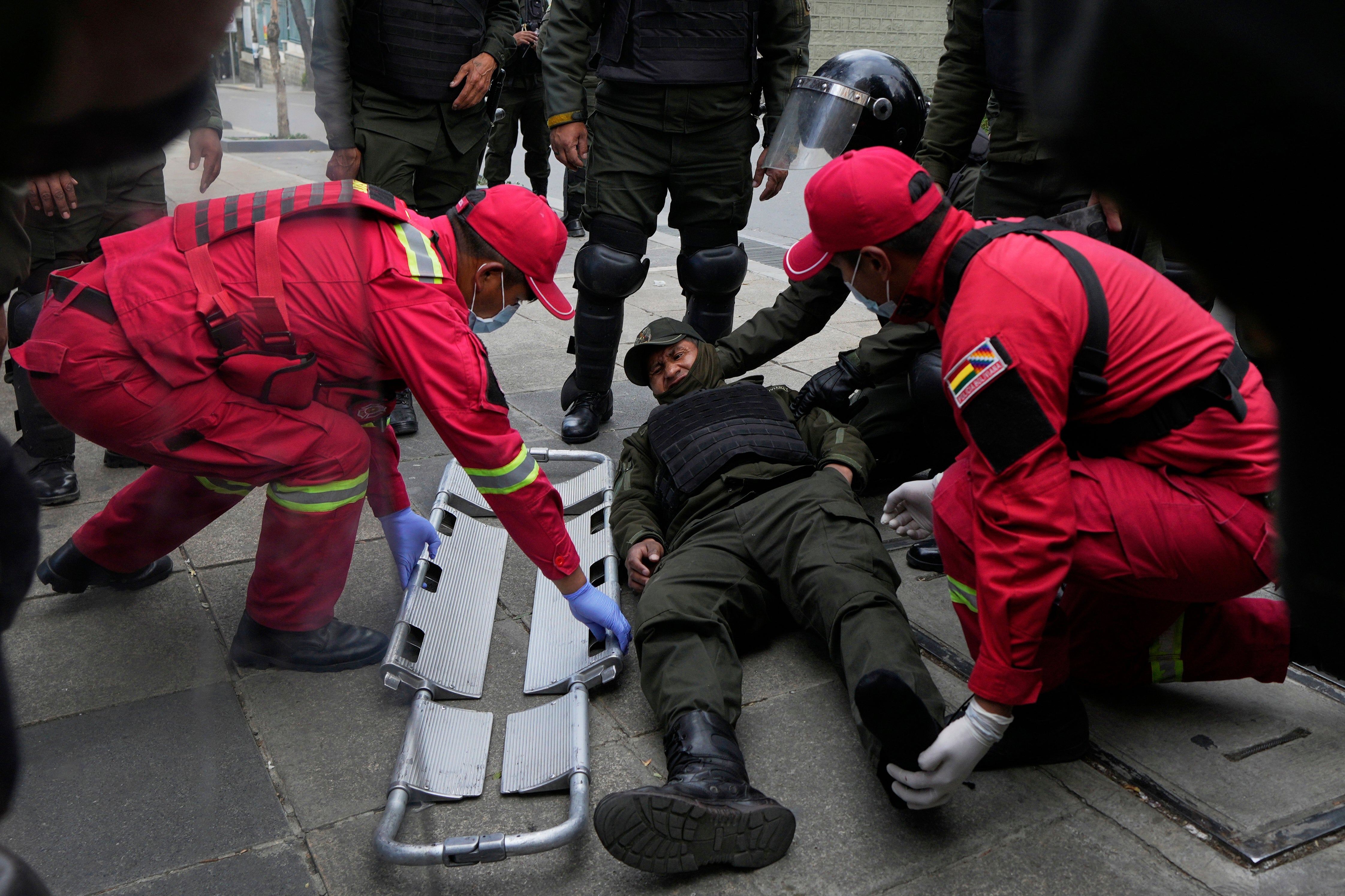 BOLIVIA-ELECCIONES-PROTESTAS