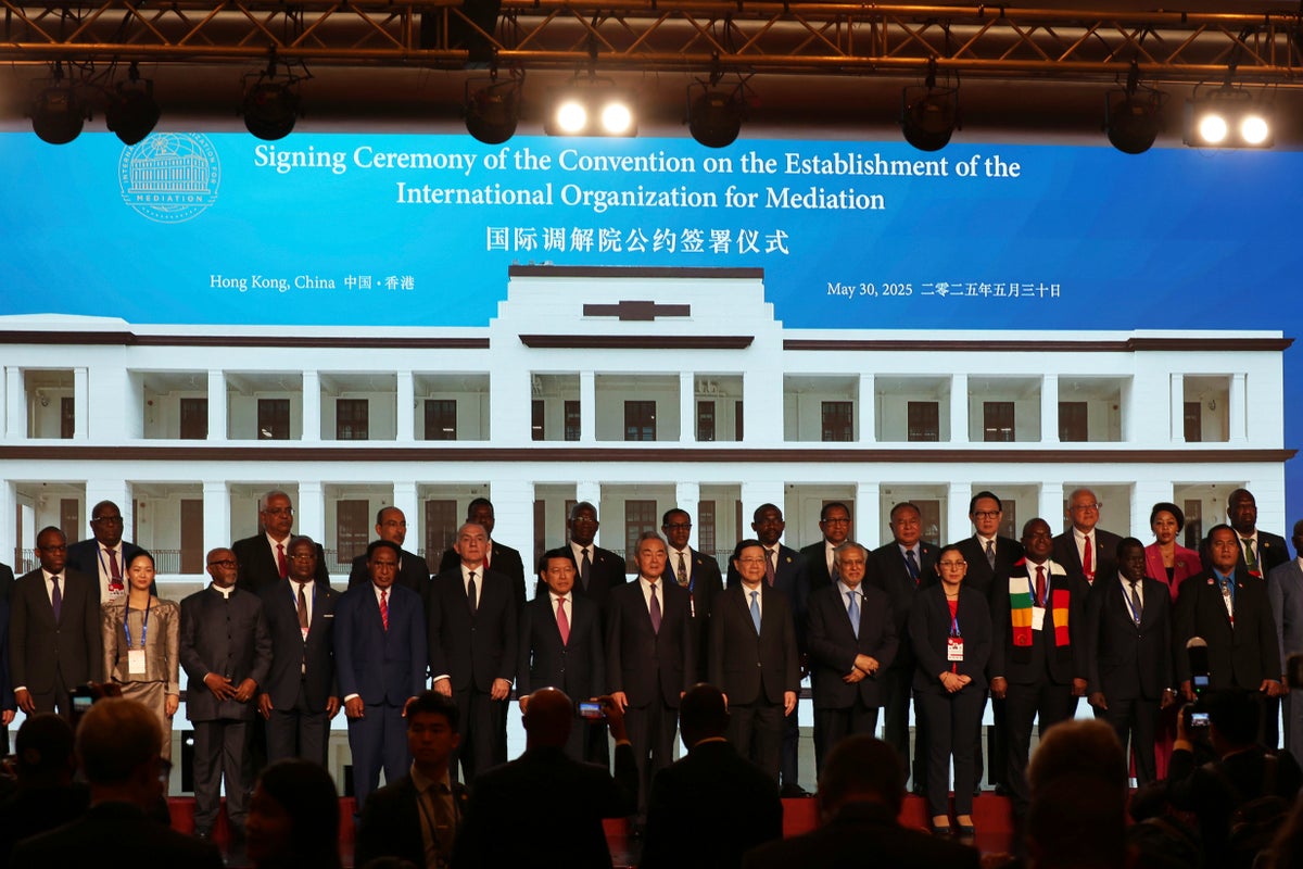China forms new global mediation group with dozens of countries