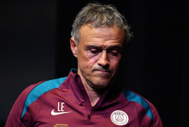 <p>Luis Enrique has led Paris Saint-Germain to the Champions League final</p>