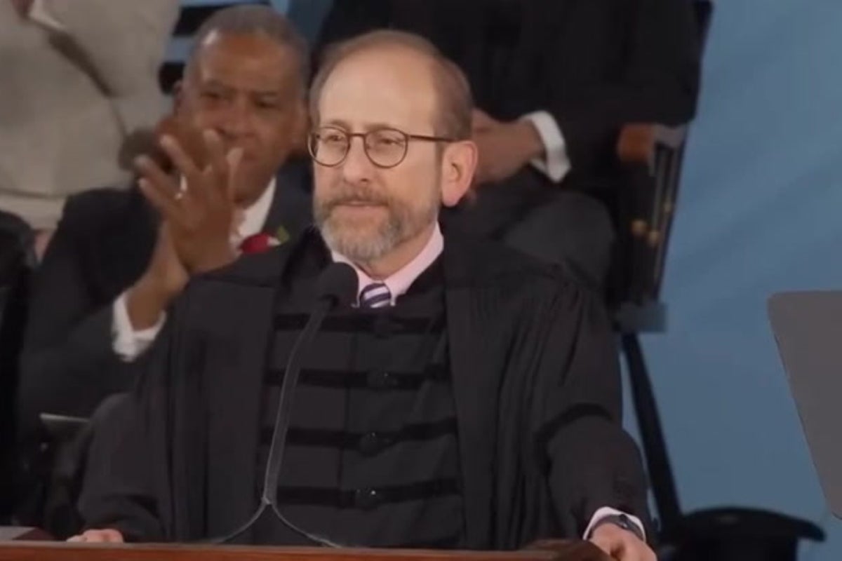Harvard president takes swipe at Trump after president’s repeated threats