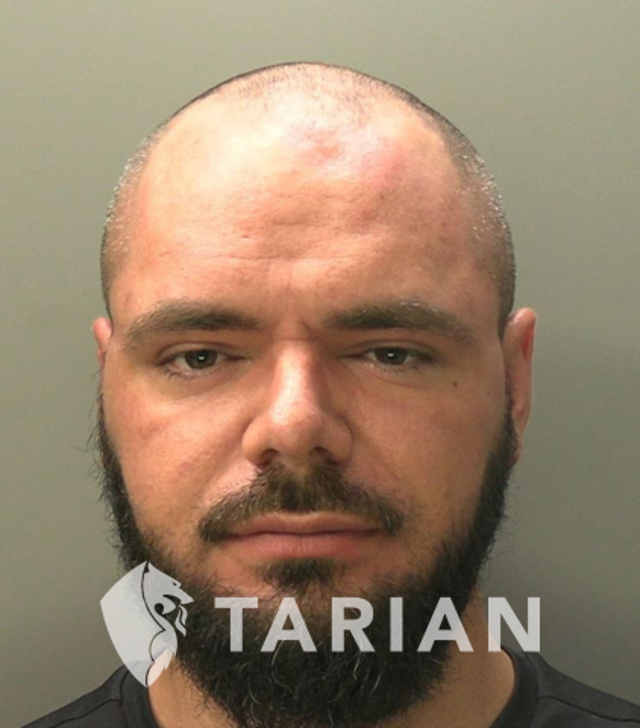 <p>Kyle Enos, 33, was charged with multiple drug offences</p>