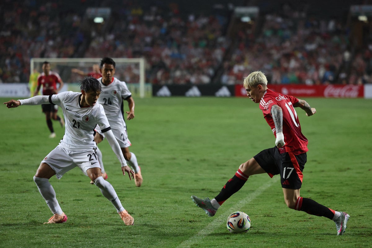 Man United v Hong Kong LIVE: Chido Obi fires visitors level in post-season friendly