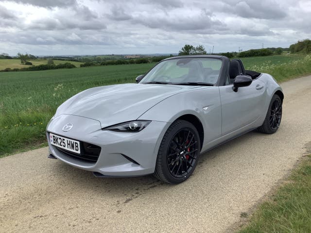 <p>A joy to drive: with prices starting at £28,235, the driver’s seat isn’t the only low thing about the MX5</p>