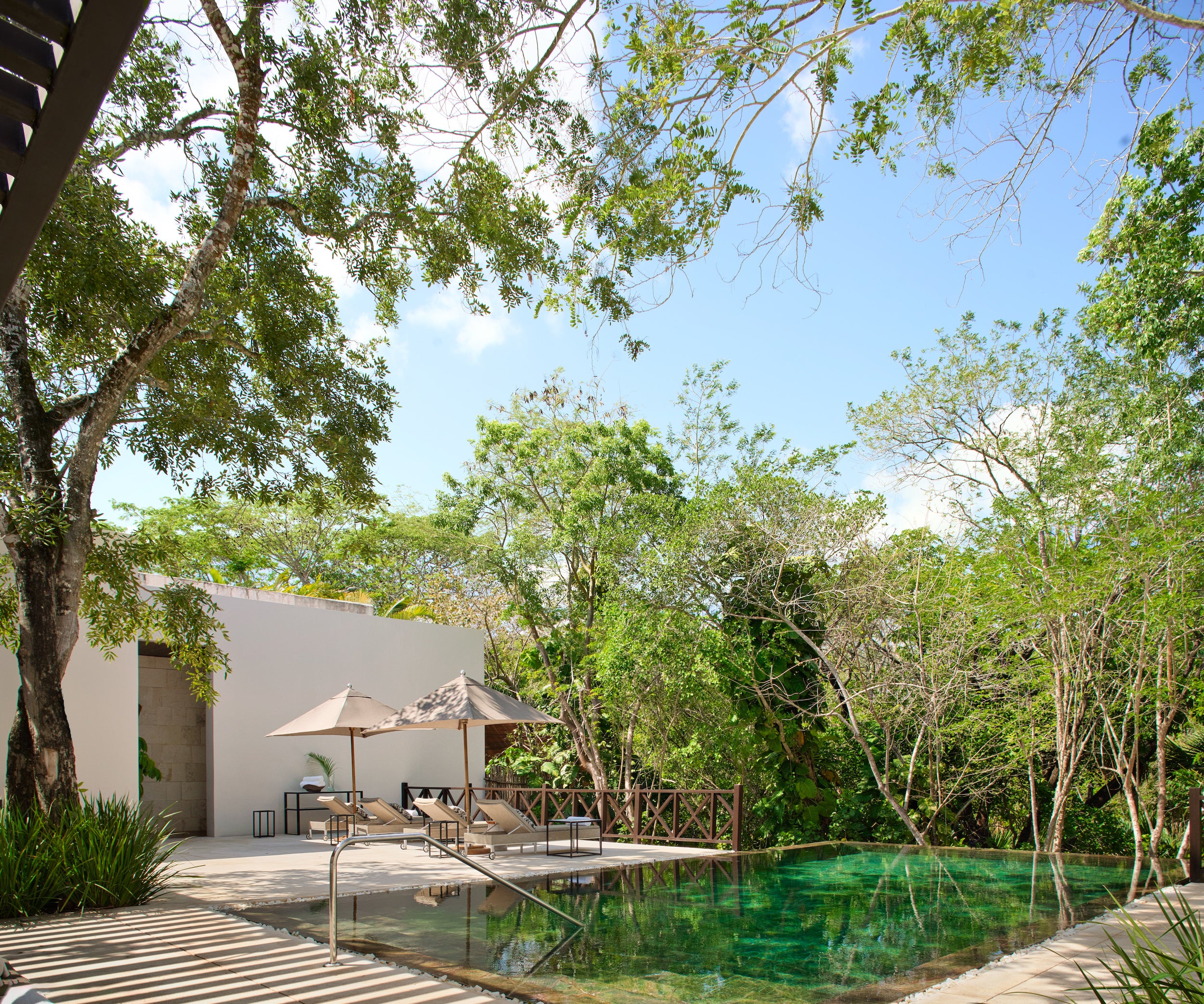 Expect to share this slice of paradise with Yucatán deer and a host of tropical birds