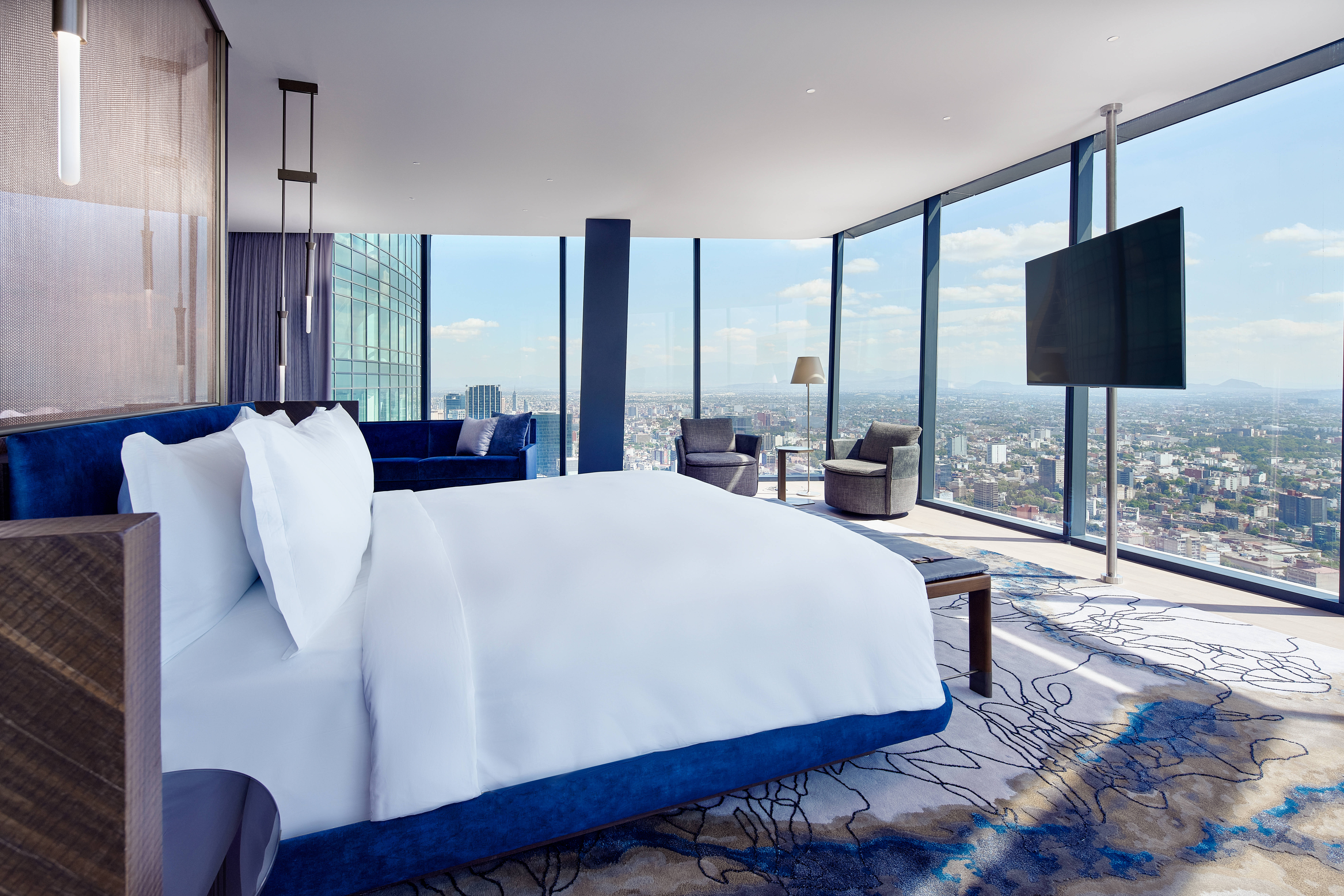 Get ready for sprawling views of Mexico City from the Ritz-Carlton