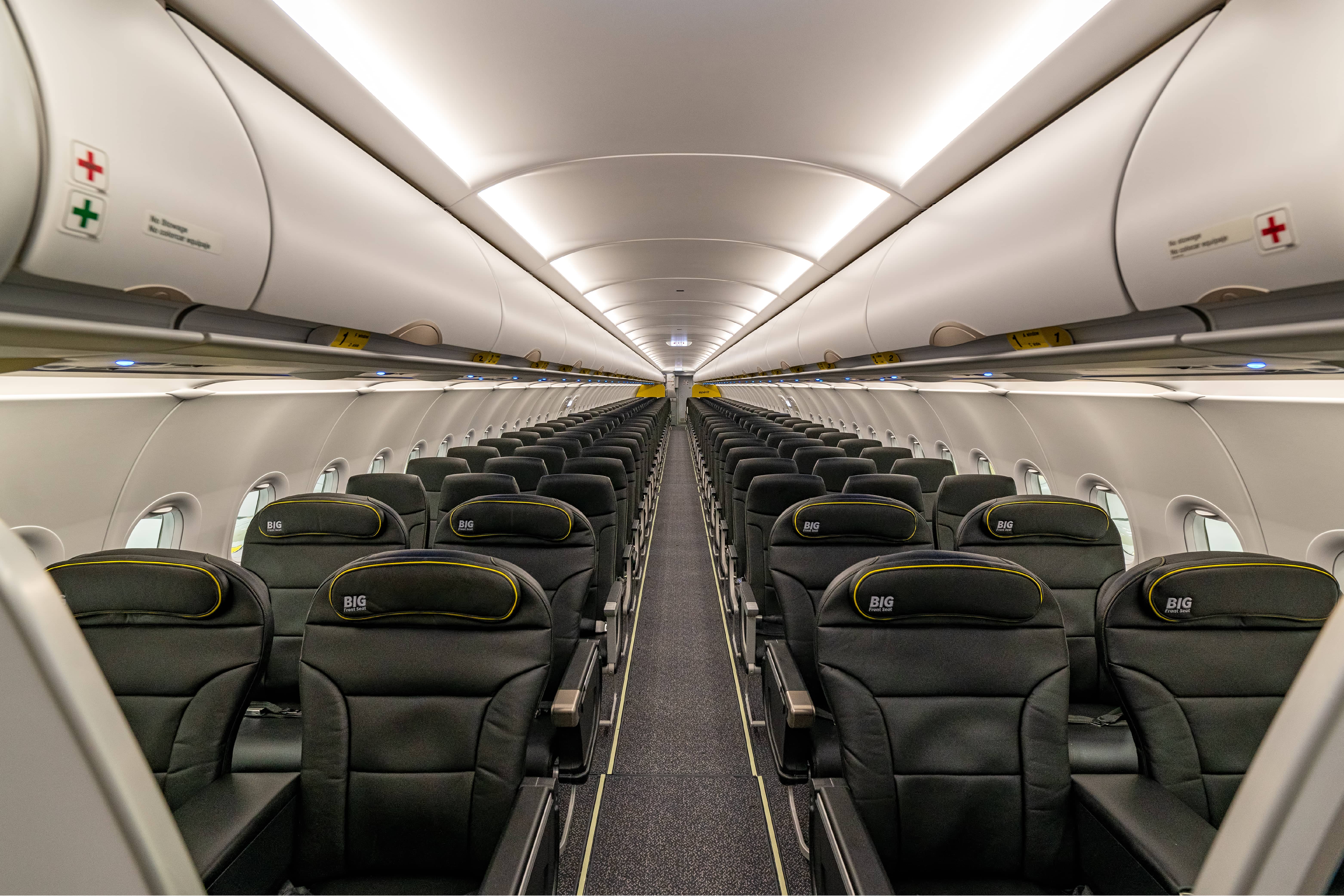 Carry-on baggage is free with Spirit, but not if you're on the most basic fare tier
