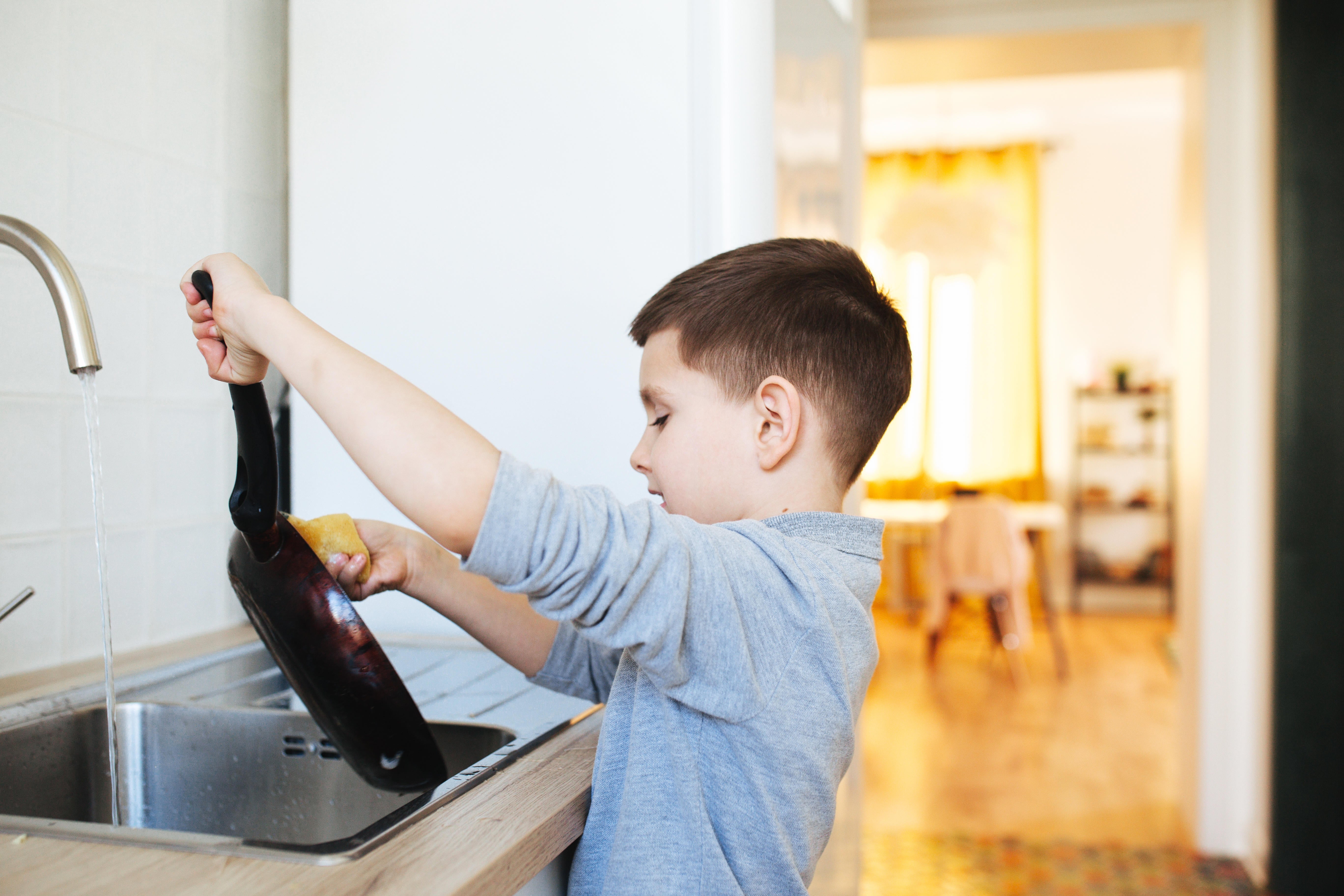 Tasking your children with chores will help them learn the value of money