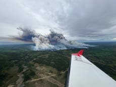 Canadian wildfire smoke expected to drift into US and harm air quality two years after New York engulfed by smog