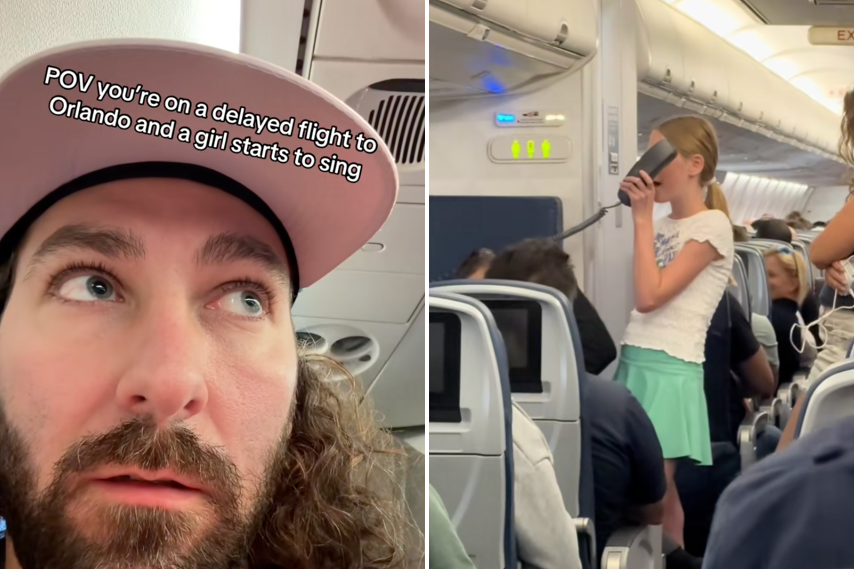 ‘Worst nightmare’: Child takes over plane intercom to sing Moana song during two-hour delay