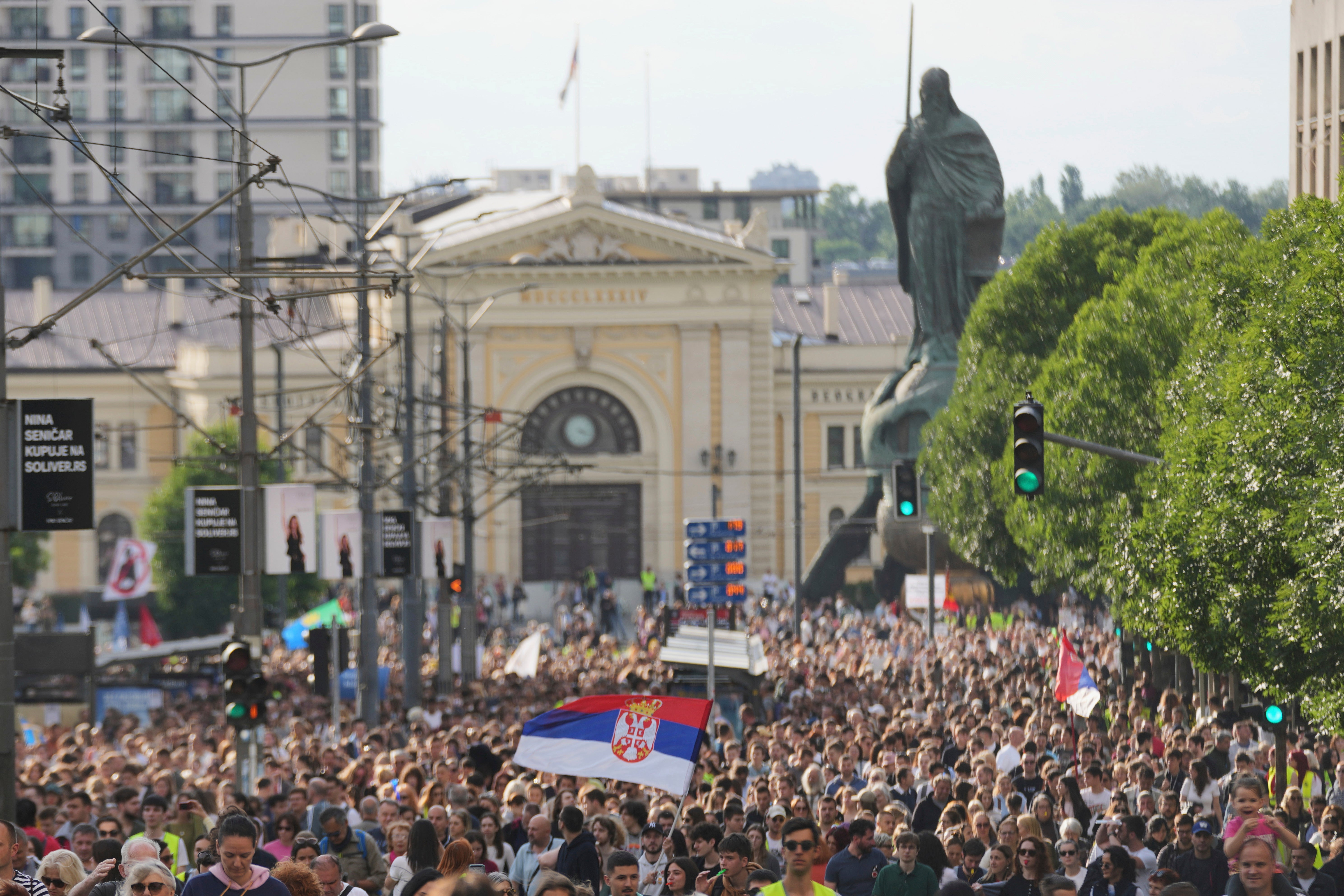 Serbia Protests