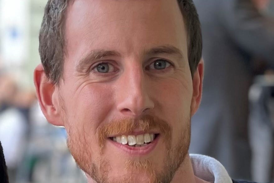 Pc Christopher Miller was left fighting for his life in hospital after being seriously injured in a collision while on duty in Buckinghamshire (Thames Valley Police/PA)