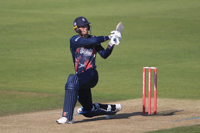 Zak Crawley in action for Kent in the Vitality Blast (Adam Davy/PA)
