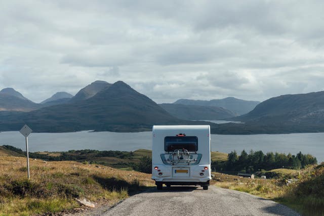 <p>Campervans have become a popular way to visit Scotland’s most famous road trip route, the North Coast 500</p>