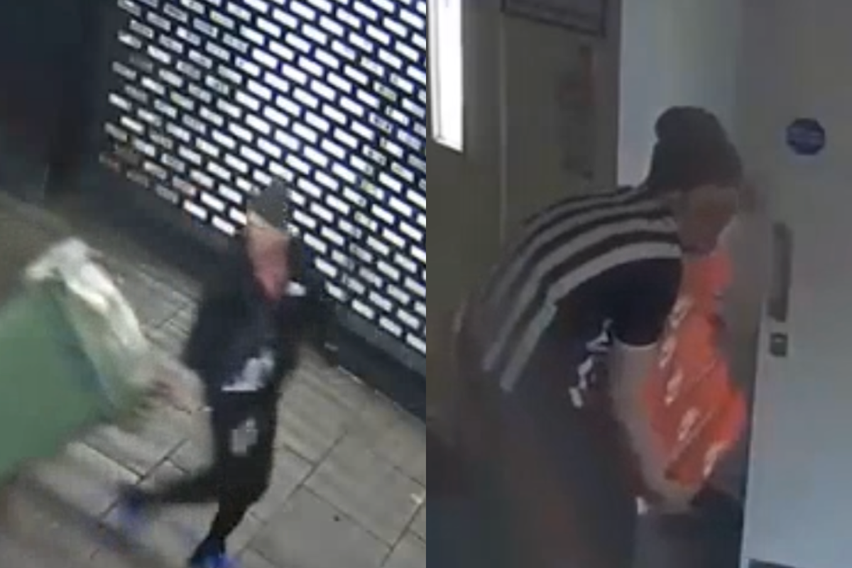 Brazen thief uses wheelie bins to carry out £3,000 Footlocker raid