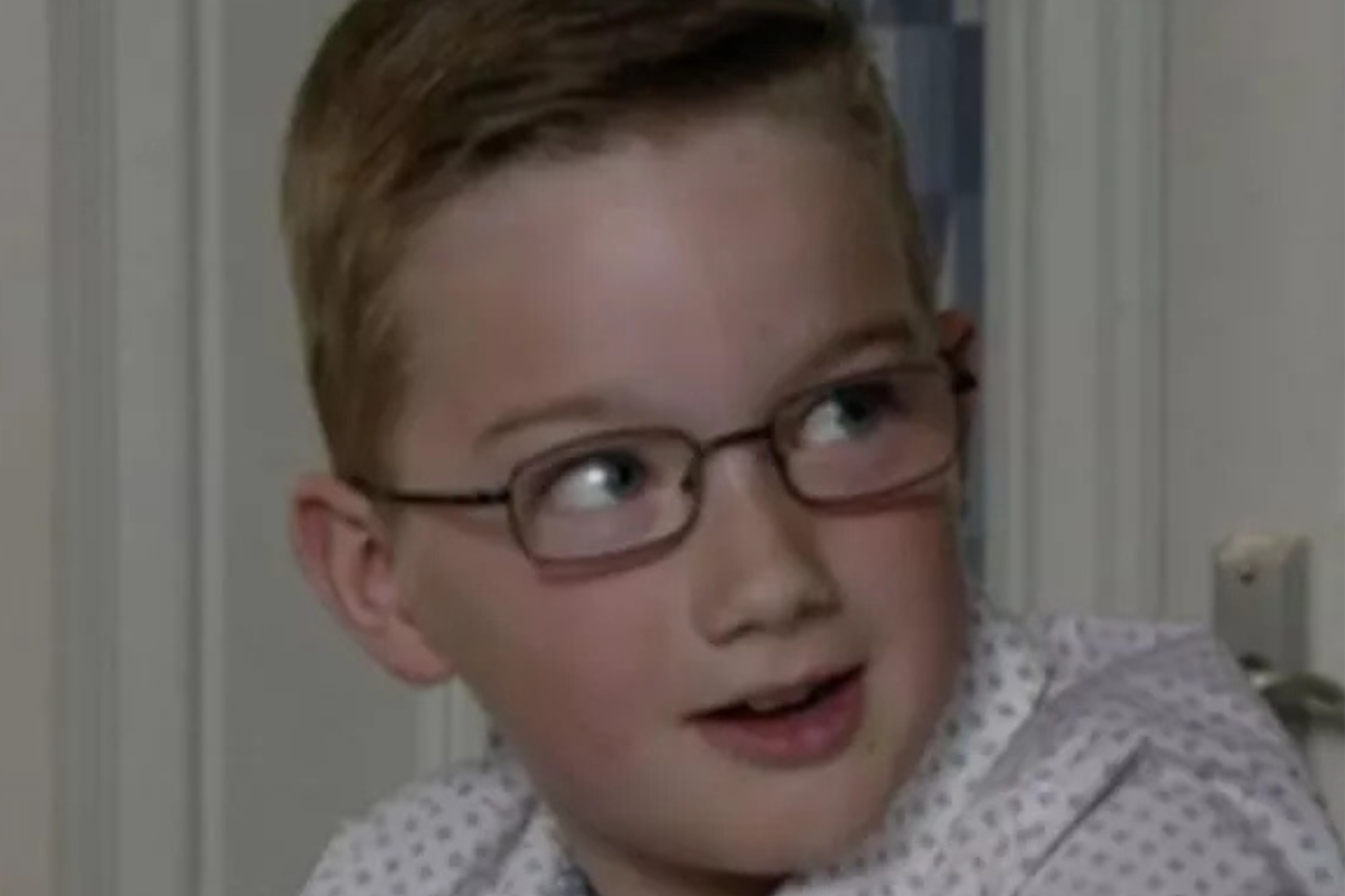 Charlee Hall como Oscar Branning en 'EastEnders'