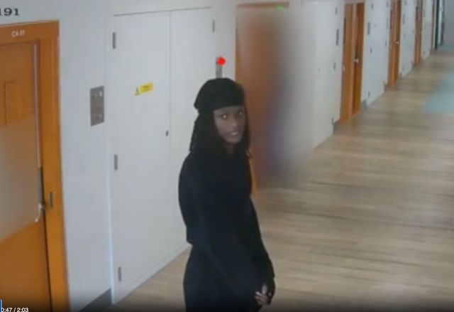 <p>Thierry Robinson was seen on CCTV entering Mahir Abdulrahman's cell</p>