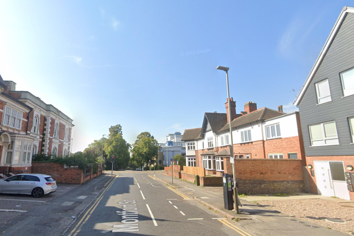 Man arrested after car hits pedestrians in Leicester city centre