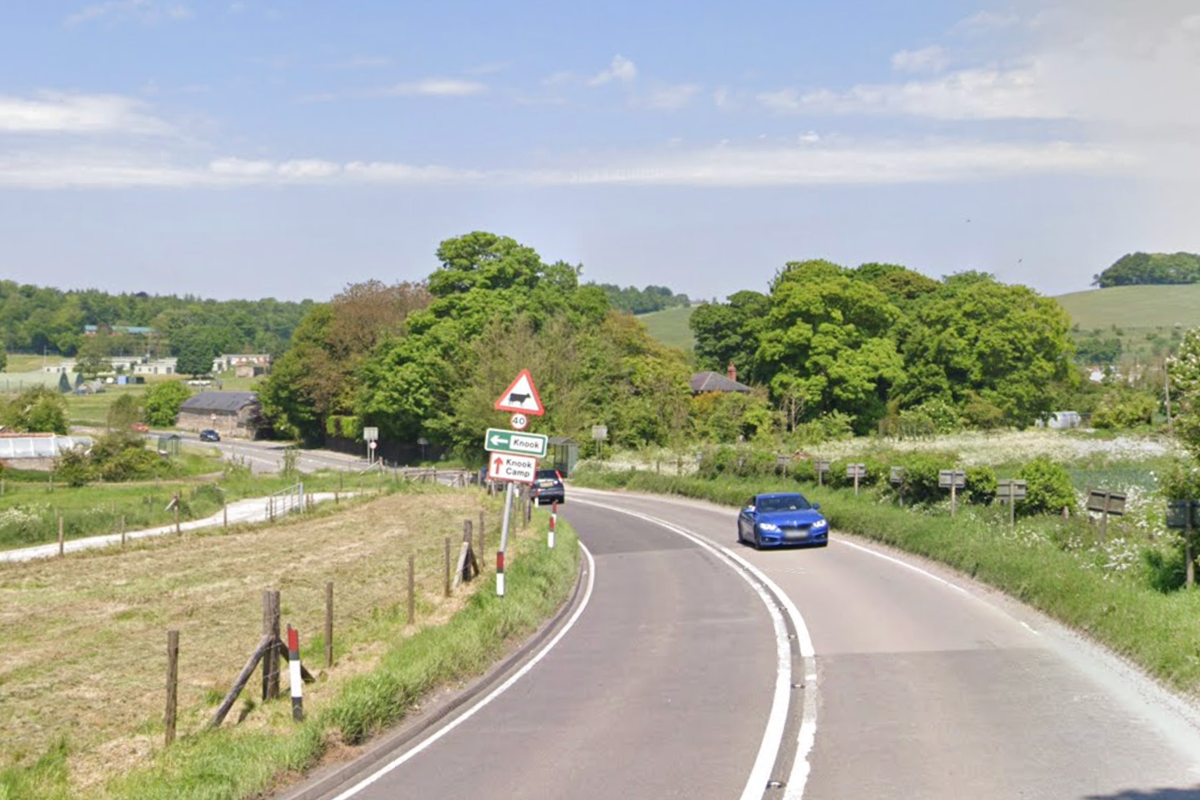 Motorcyclist killed in A36 crash as air ambulance attends major collision