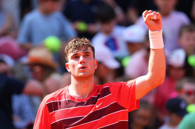 <p>Jack Draper is through to the French Open last-16</p>