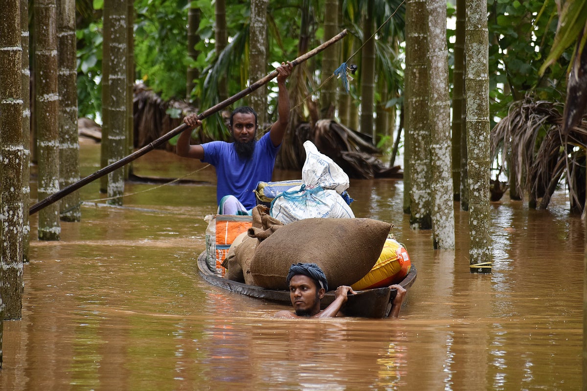 More than 30 killed as floods and landslides devastate northeast India
