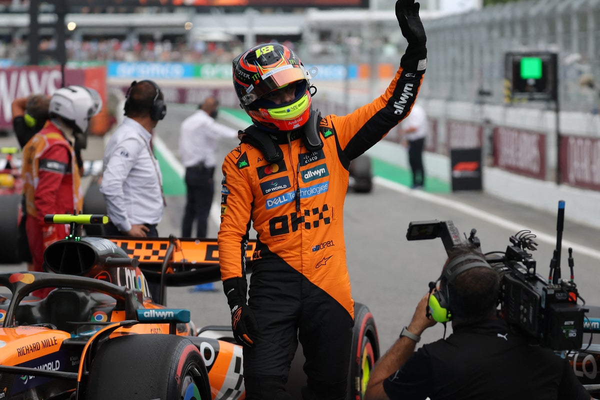F1 Spanish GP LIVE: Qualifying result and race start time as Piastri wins McLaren battle for pole