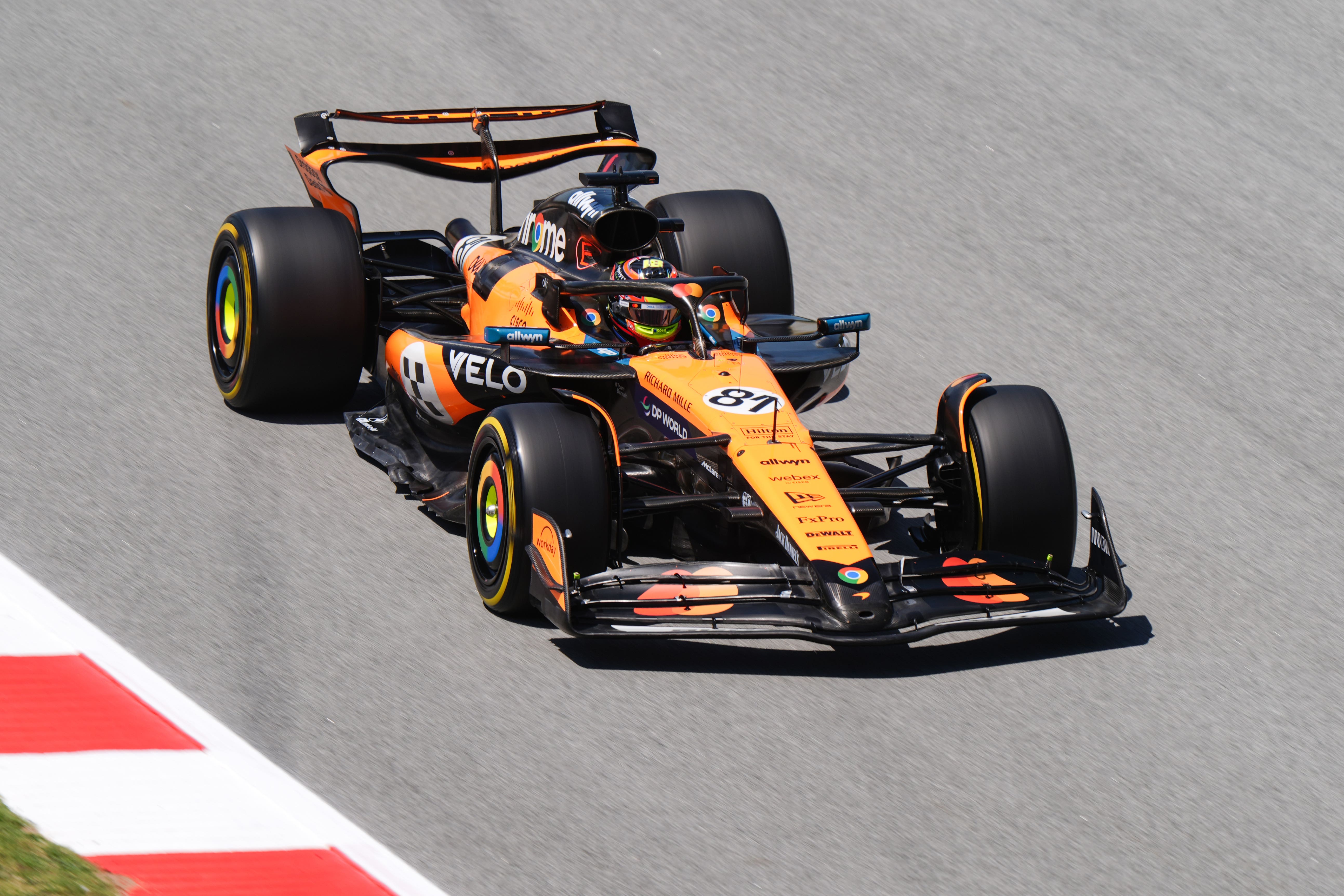 <p>Oscar Piastri took pole after setting the pace in final practice</p>